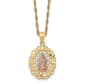 Gold Classics(tm) Our Lady of Guadalupe Pendant Necklace - image 1