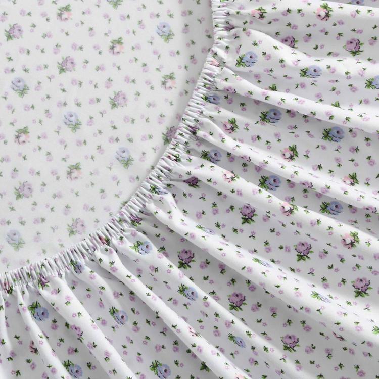 Betsey Johnson Pretty Floral Ditsy Microfiber Sheet Set