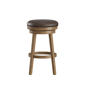 HH2 Home Raine Wood Backless Adjustable Height Swivel Stool - image 4