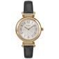 Womens Timex&#40;R&#41; Gold-Tone Black to Brown Strap Watch - TW2W96400JT - image 1