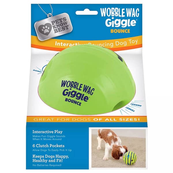 As Seen On TV Wobble Wag Giggle Pet Toy