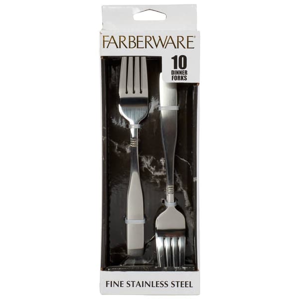 Farberware(R)  10pc. Francesca Dinner Forks - image 