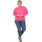 Plus Size White Mark Dolman Sleeve Blouse - image 3