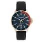 Mens Armitron Silicone Red/Blue Bezel Watch - 20-5433NVTTBK - image 1
