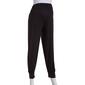 Womens Time Two Elastic Belly Band Flare Lounge Pants - image 1