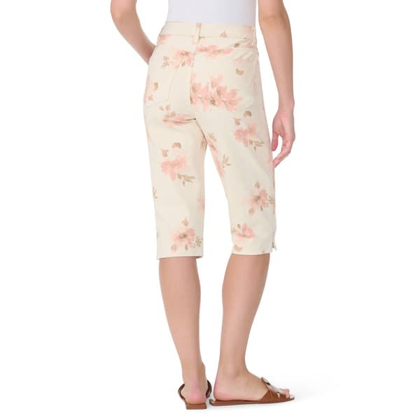 Womens Gloria Vanderbilt Amanda Floral Capris