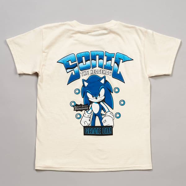 Boys (8-20) Freeze Sonic Front & Back Short Sleeve Graphic Tee