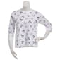 Petite Bonnie Evans 3/4 Sleeve French Terry Anchors Sweater - image 2