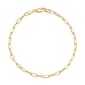 Gold Classics&#40;tm&#41; 10kt. Yellow Gold Paperclip Chain Bracelet - image 1