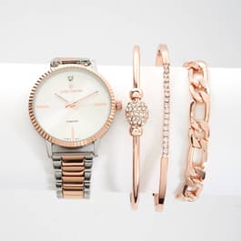 NEW: Daisy Fuentes Women's Watch Rose Gold Bracelets Bracelet gift set