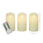 9th & Pike&#174; Flameless Candles with Remote - Set of 3 - image 4
