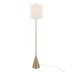 LumiSource Cone 64in. Contemporary Metal Floor Lamp