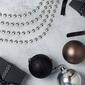 Northlight Seasonal 33ft. Shiny Silver Beaded Christmas Garland - image 3