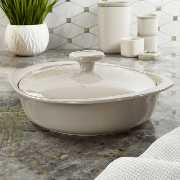 BergHOFF Balance 4pc. Stone Casserole Set With Stone Cover
