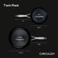 Circulon® 2pc. Stainless Steel Frying Pan Set - image 2
