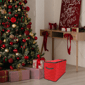Simple Living 96ct.Quilted Zip Up Christmas Ornament Storage Tub - image 3