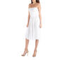 Womens 24/7 Comfort Apparel Strapless Dress With Pleats - image 5