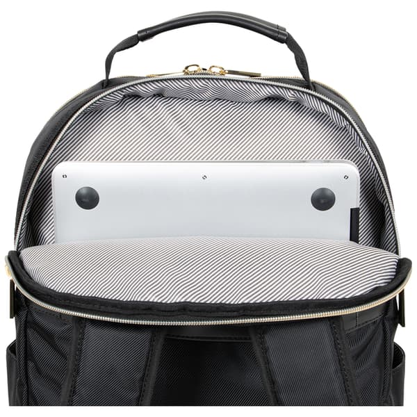 Kenneth Cole&#174; Reaction&#8482; Quilted Black & Gold Backpack