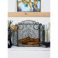 9th & Pike&#174; Black Metal Fireplace Screen - image 2