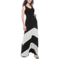Womens Pokkori by Kimi & Kai Maternity Colorblock Maxi Dress - image 1