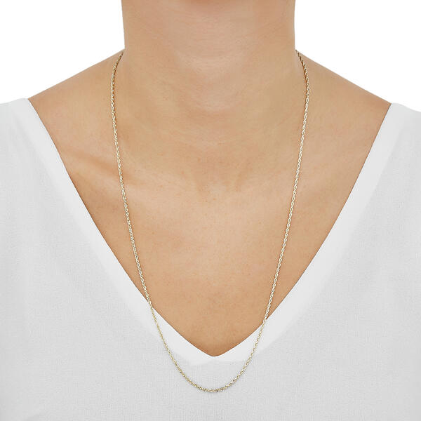 Gold Classics&#8482; 10kt. Yellow Gold 1.8mm 24in. Rope Chain Necklace