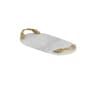 9th & Pike® White Marble and Aluminum Serving Tray - image 4