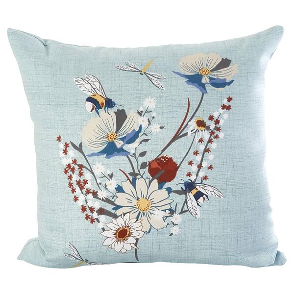 Hampton Bay Spring Bouquet Outdoor Throw Pillow - image 