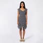 Juniors Emerald Sundae Moino Chiffon Sharkbite Tie Back Dress - image 1