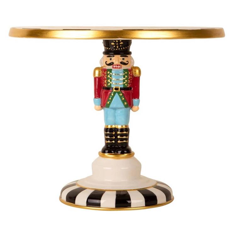 Home Essentials 11in Nutcracker Cake Stand