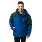 Mens Hawke & Co. Color Block Midweight Coat - image 2