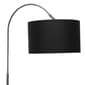 Simple Designs Arched Brushed Nickel Floor Lamp - image 6