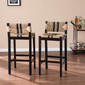 Southern Enterprises Gallacano Seagrass Barstools - Set of 2 - image 1