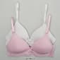 Girls (7-16) Bebe 2pk. Molded Solid Bras - image 2
