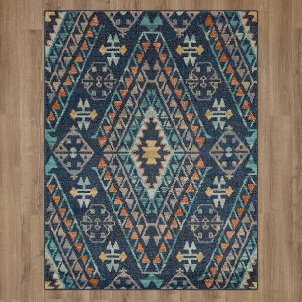 Mohawk Home Fleming Blue Accent Rug - image 