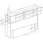 South Shore Full/Queen Bookcase Headboard - White - image 3