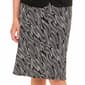 Womens NY Collection Pull On Abstract Leaf Skirt - image 1