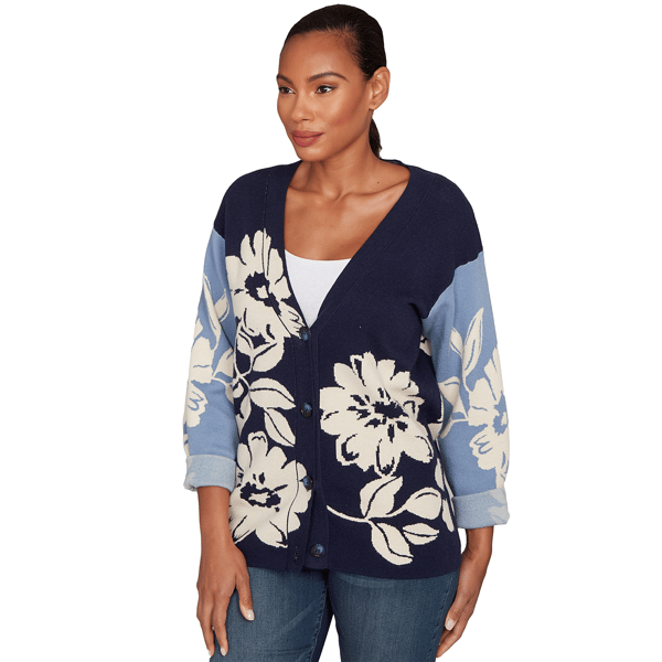 Womens Skye&#8217;s the Limit Back To Town Color Block Cardigan