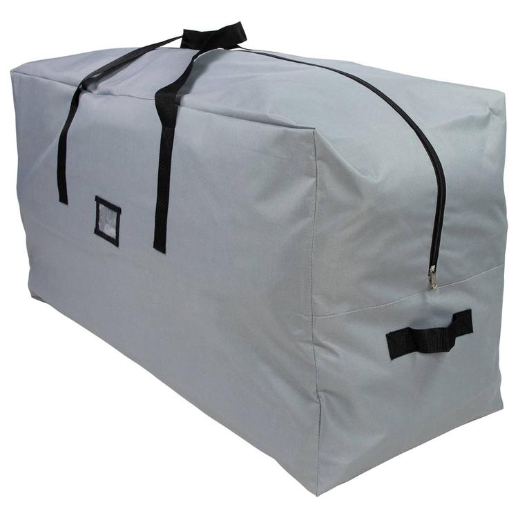 Northlight Seasonal Grey and Black Multipurpose Storage Bag