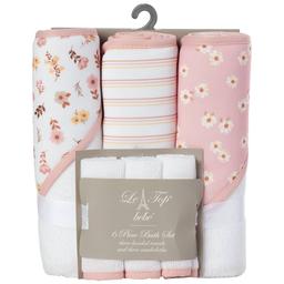 Le Top(R) 6pc. Floral & Stripe Bath Set