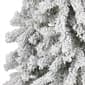 Puleo International 6ft. Pre-Lit Flocked Christmas Tree - image 5