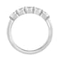 Nova Star® White Gold 5 Stone Lab Grown Diamond Anniversary Ring - image 4