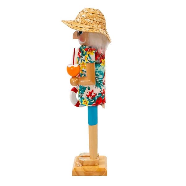 Kurt Adler 15in. Beach Santa Nutcracker
