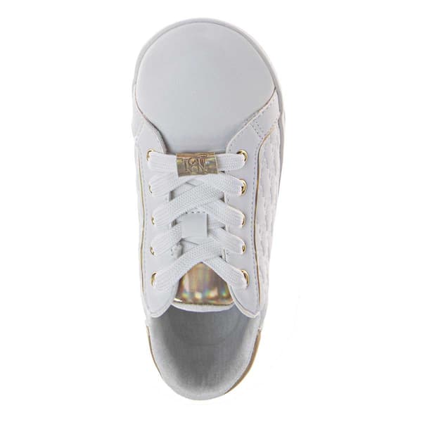 Little Girls Badgley Mischka® Lace-up Fashion Sneakers