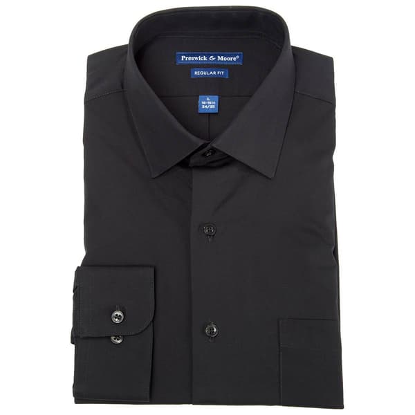 Mens Preswick & Moore&#40;R&#41; Luxury Dress Shirt - Black - image 