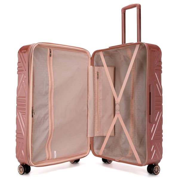 Badgley Mischka Contour 3pc. Expandable Luggage Set