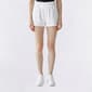 Juniors Derek Heart Jacquard High Rise Eyelet Shorts - image 1