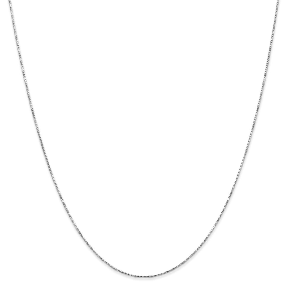 Unisex Gold Classics™ .8mm. White Parisian Diamond 14in. Necklace