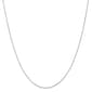 Unisex Gold Classics&#40;tm&#41; .8mm. White Parisian Diamond 14in. Necklace - image 1
