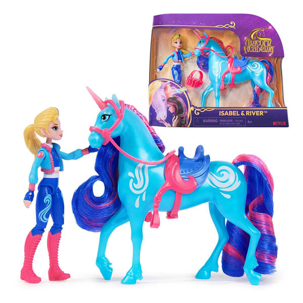 Spin Master Unicorn Academy Isabel & River Set - image 