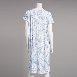 Womens Laura Ashley&#174; English Garden Hydrangea Nightgown